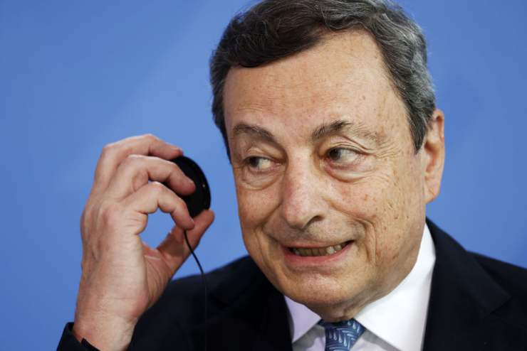 Mario Draghi, premier