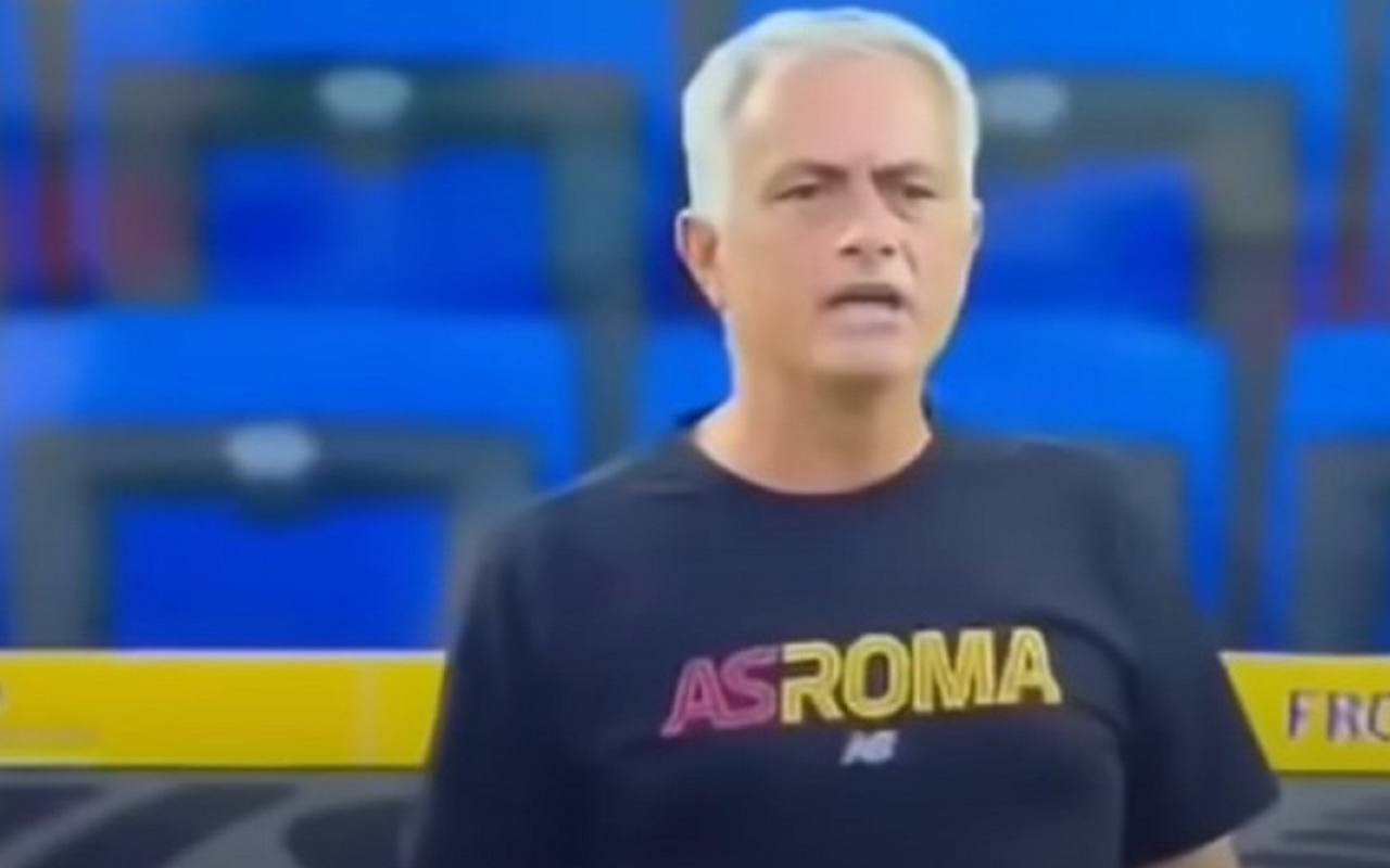 Jose Mourinho roma rissa