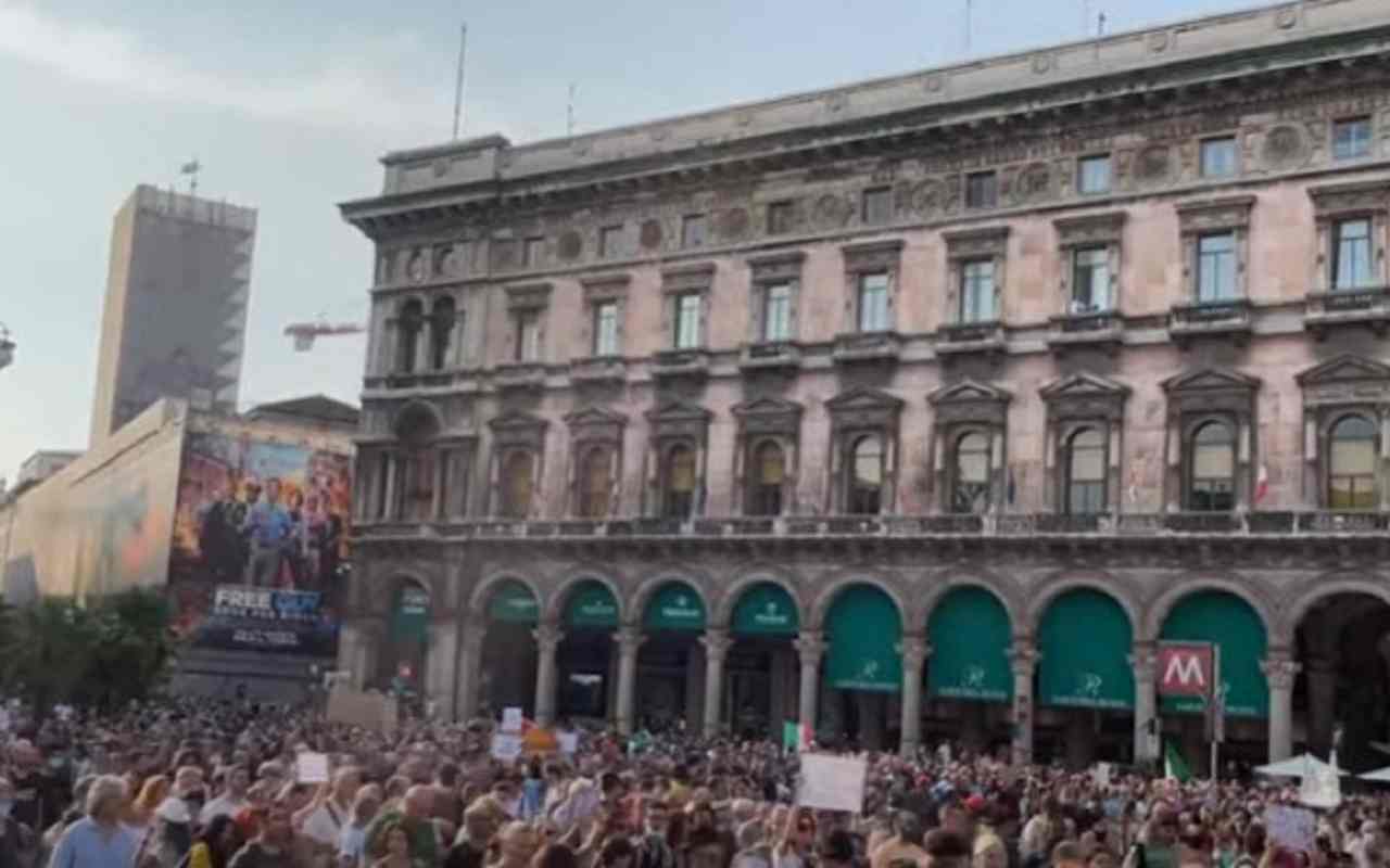 Milano proteste