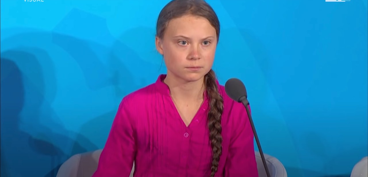 Greta Thunberg, giovane attivista svedese 