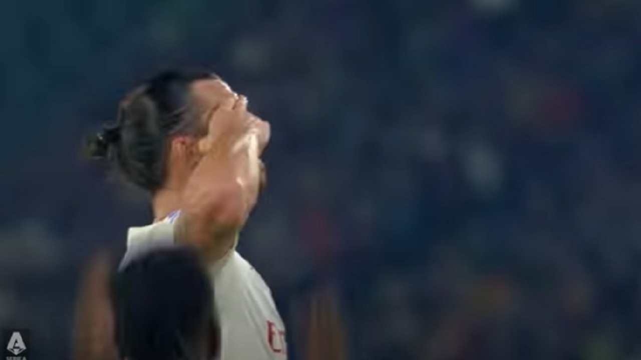 Ibrahimovic dedica Roma-Milan