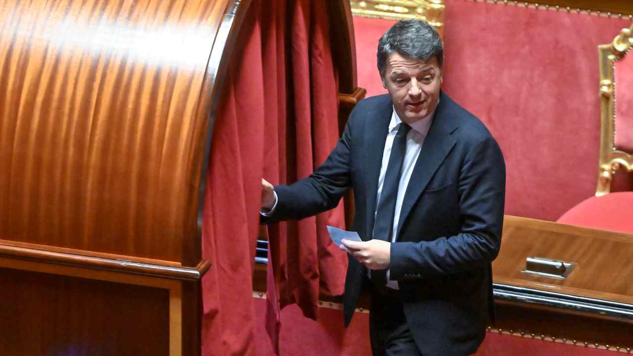 Renzi in parlamento