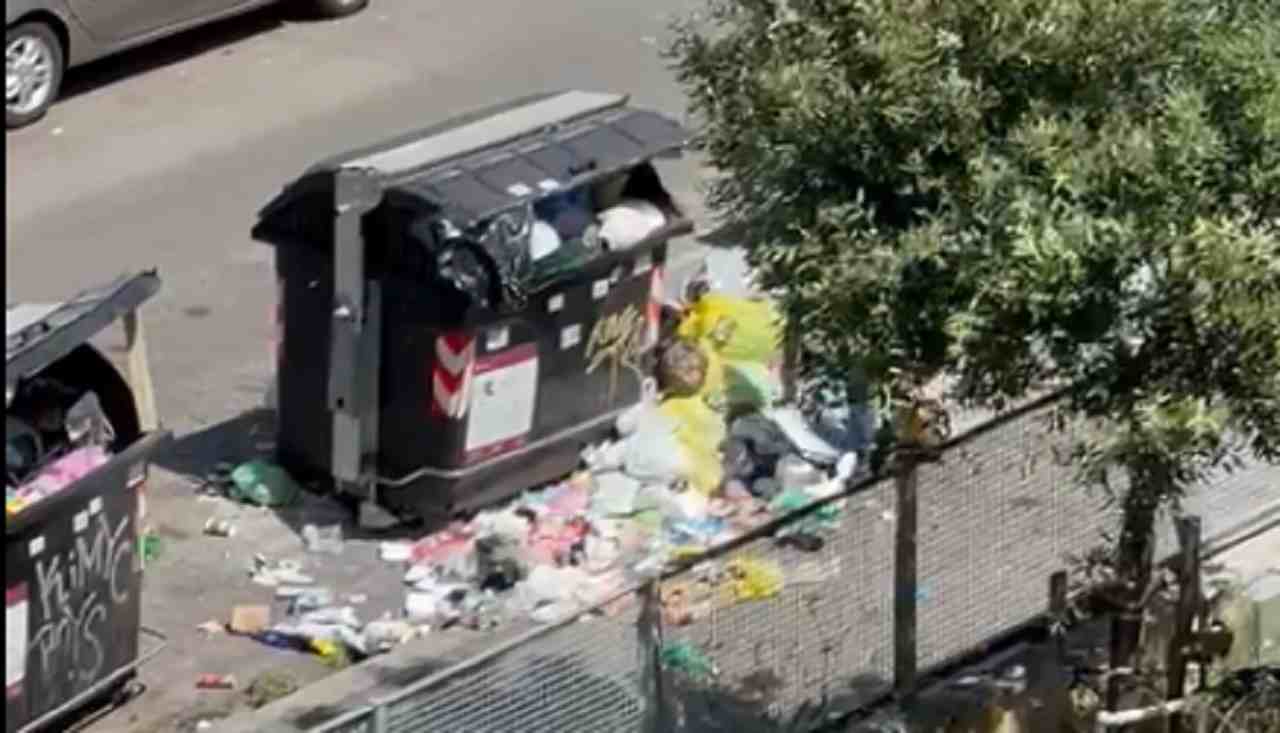 Emergenza rifiuti Roma