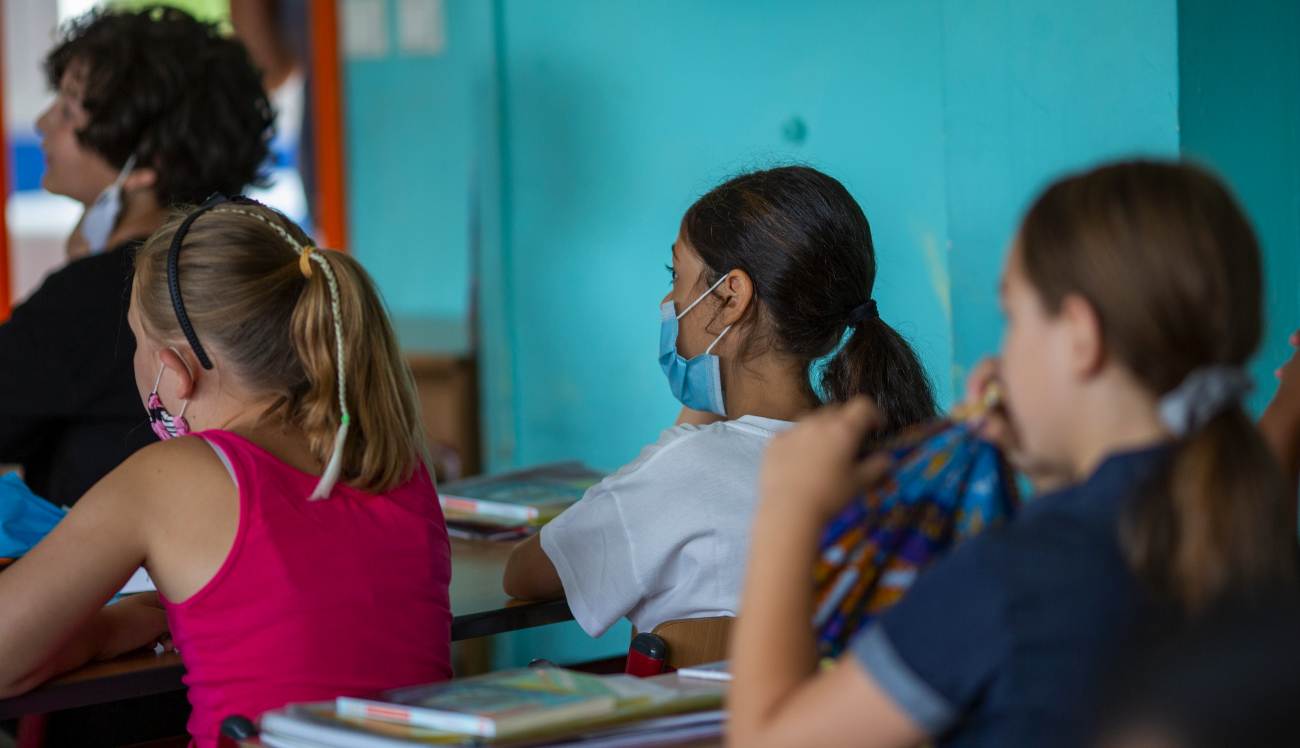 mascherina bambini scuola