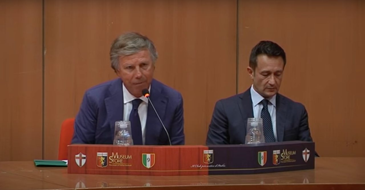 Enrico Preziosi presidente del Genoa per 18 anni 