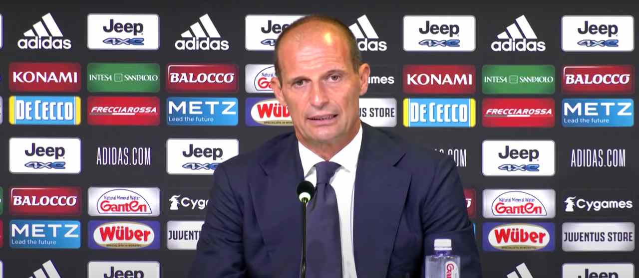 Allegri in conferenza