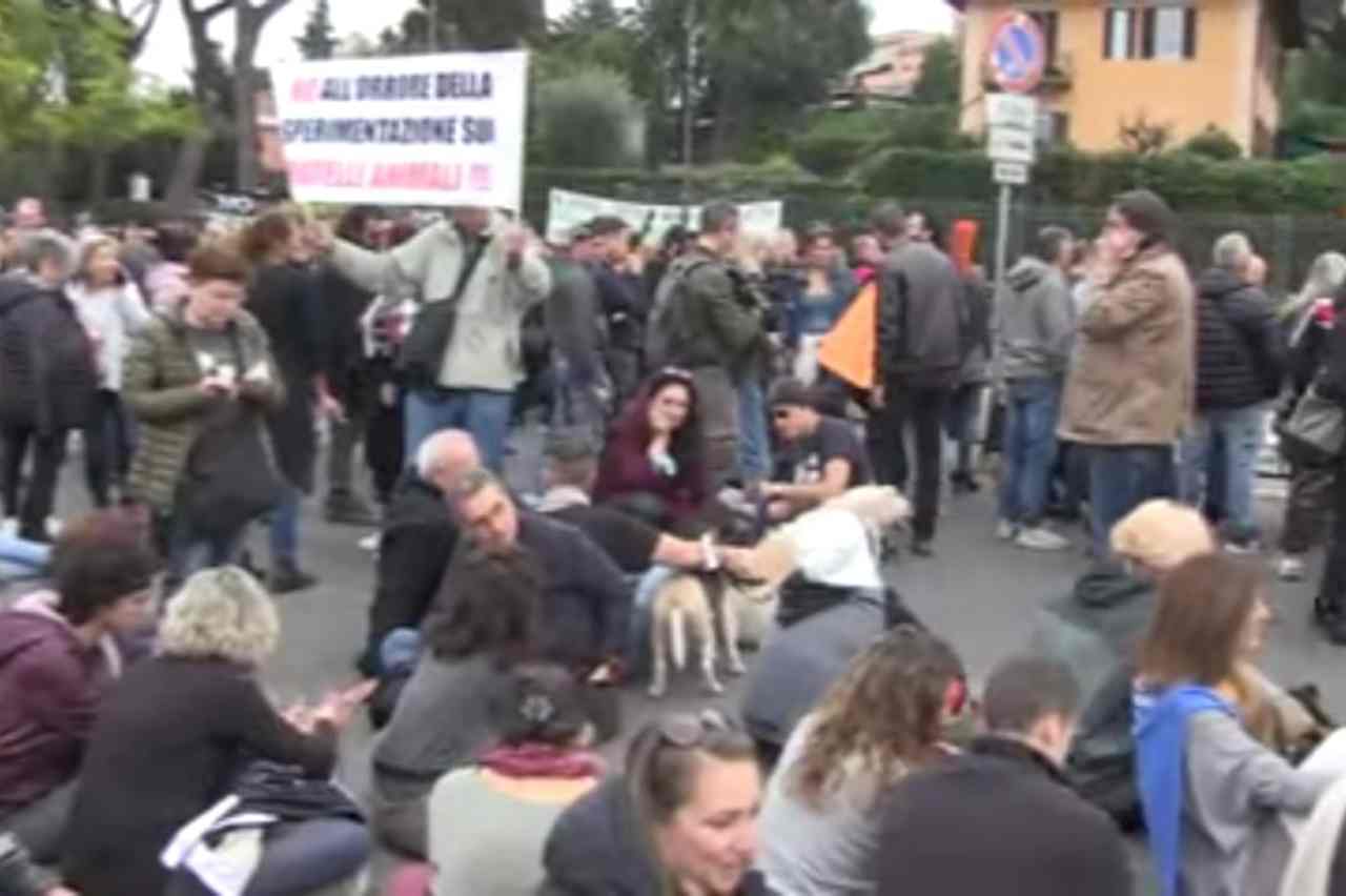 No Green Pass manifestazione