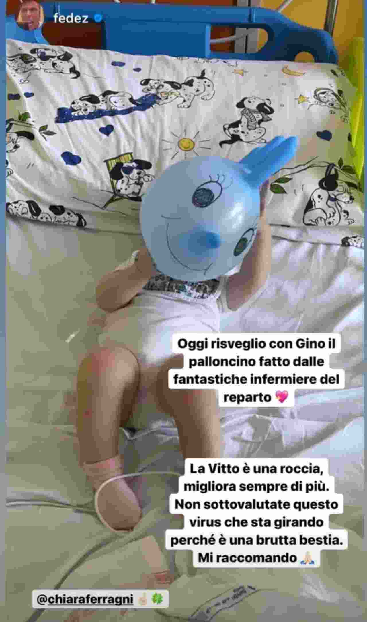 Vittoria, la figlia di Fedez e della Ferragni