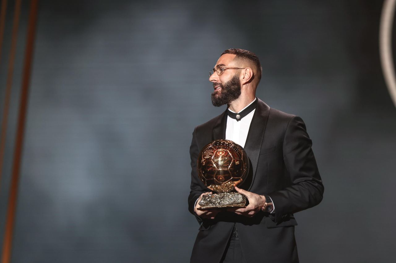 Karim Benzema vince il Pallone d'Oro