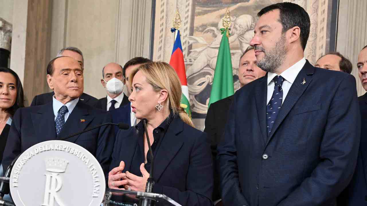 Il Governo del centrodestra