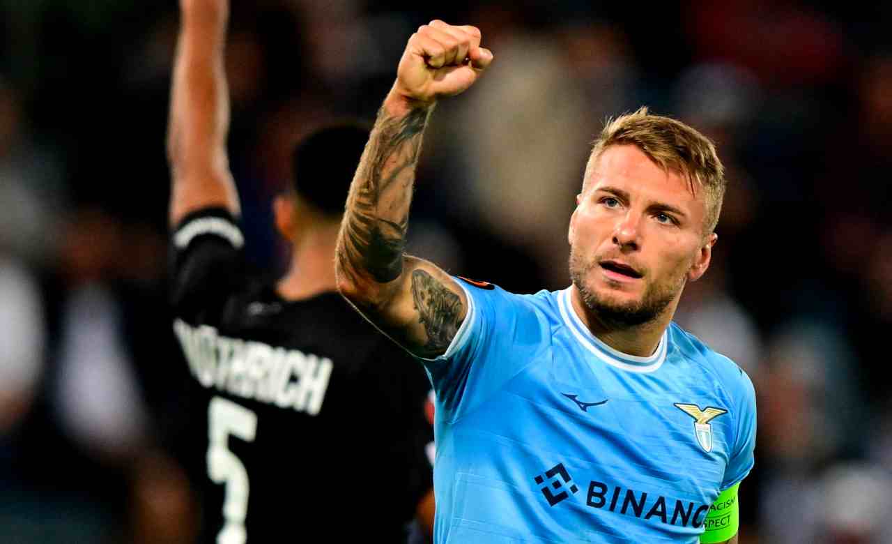 Infortunio Immobile, le ultime sul bomber della Lazio (ANSA)