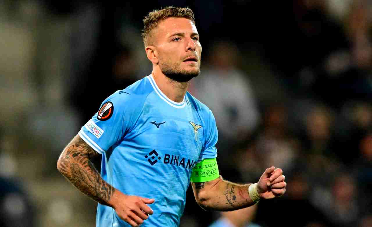 L'infortunio di Immobile preoccupa la Lazio e Sarri (ANSA)