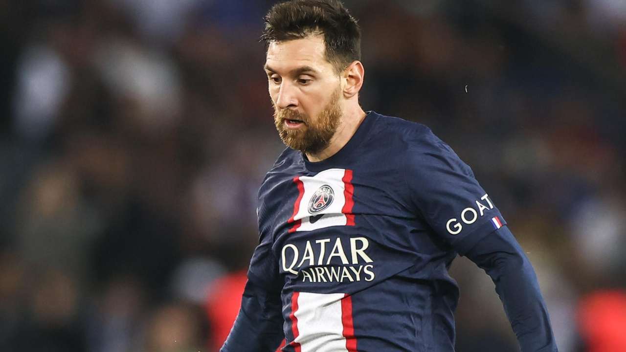 Messi in campo con il PSG