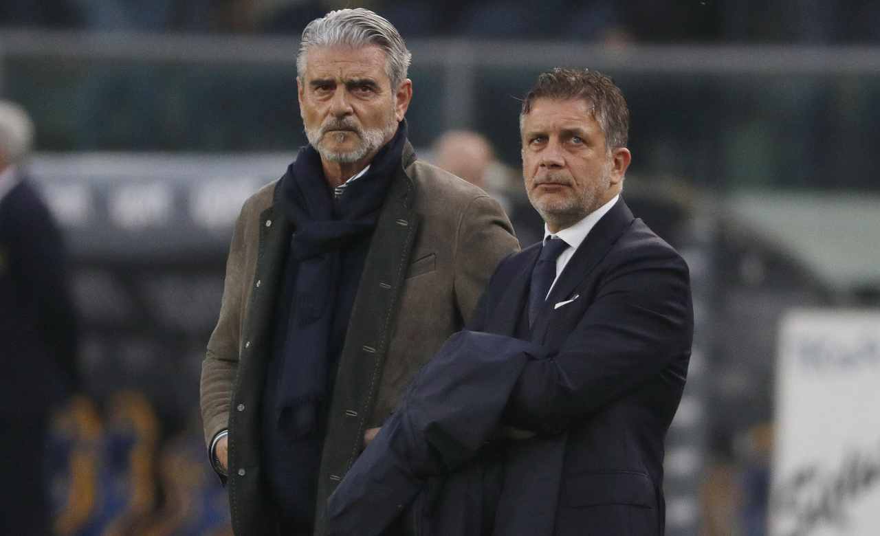 Poco prima di Benfica-Juventus, Arrivabene ha parlato del caso plusvalenze (ANSA)