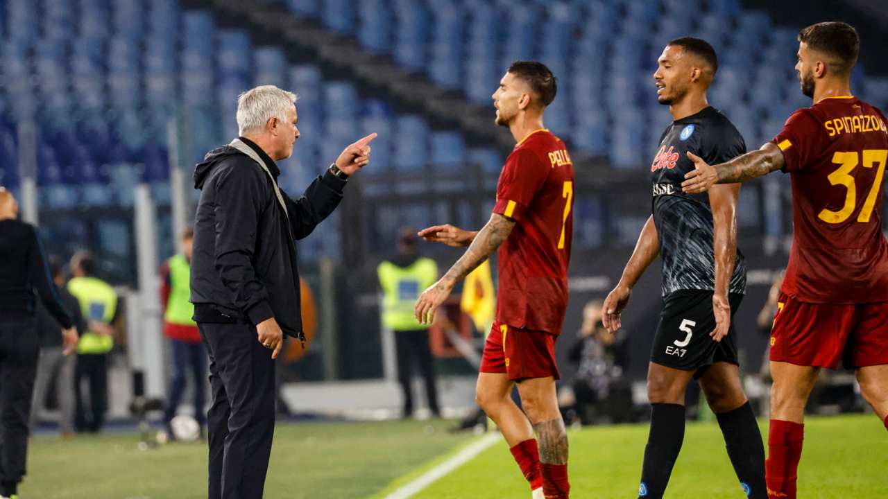 Mourinho con Roma