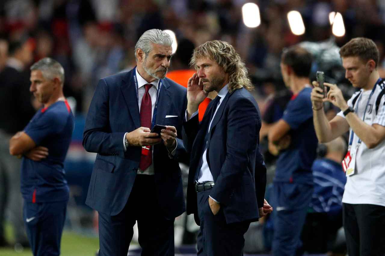 Arrivabene e Nedved