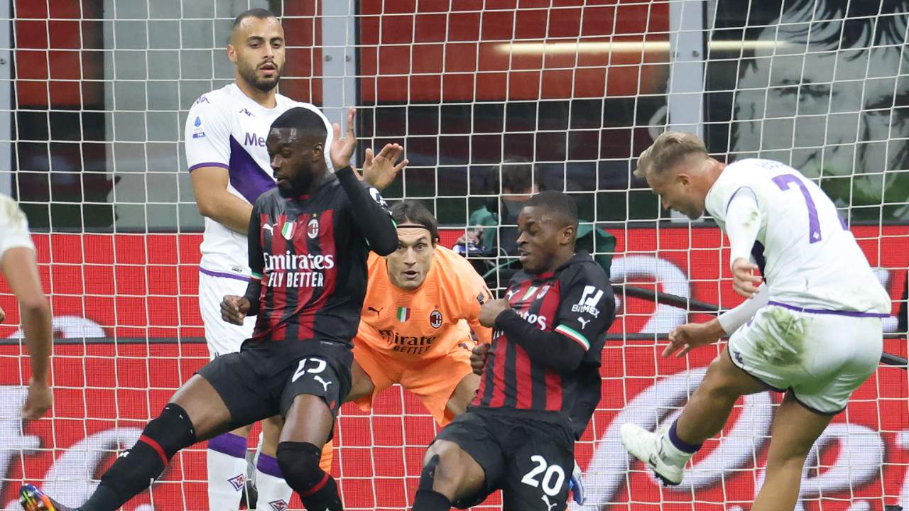 Barak in Milan-Fiorentina