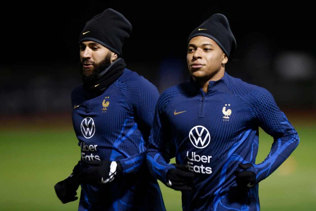 Benzema e Mbappé