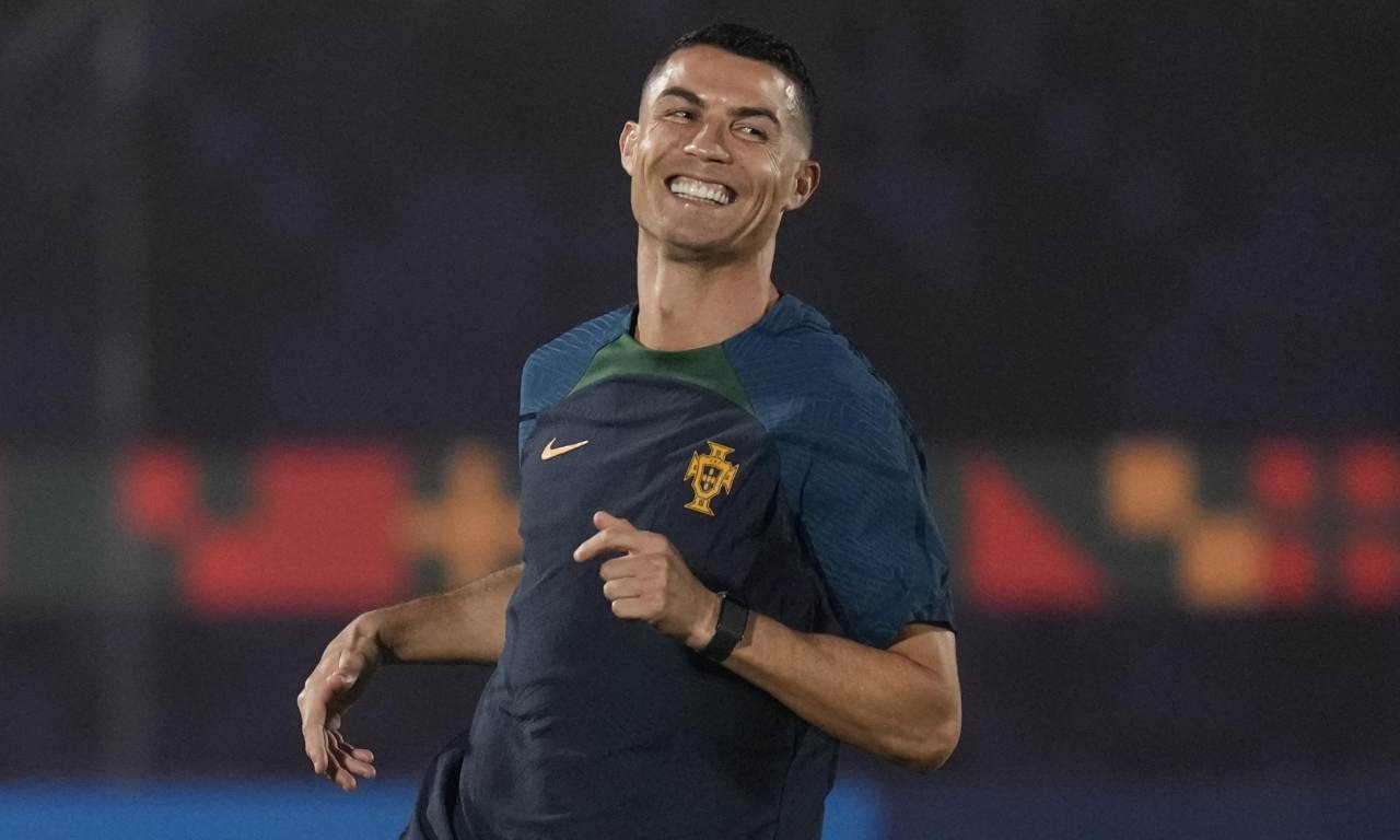 Ronaldo sorride