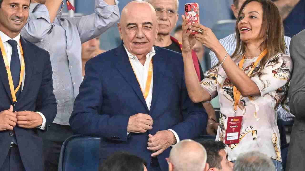 Galliani al seguito del Monza