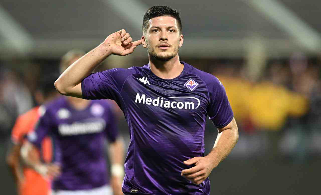 Jovic snobba la Fiorentina nell'ultima intervista (ANSA)