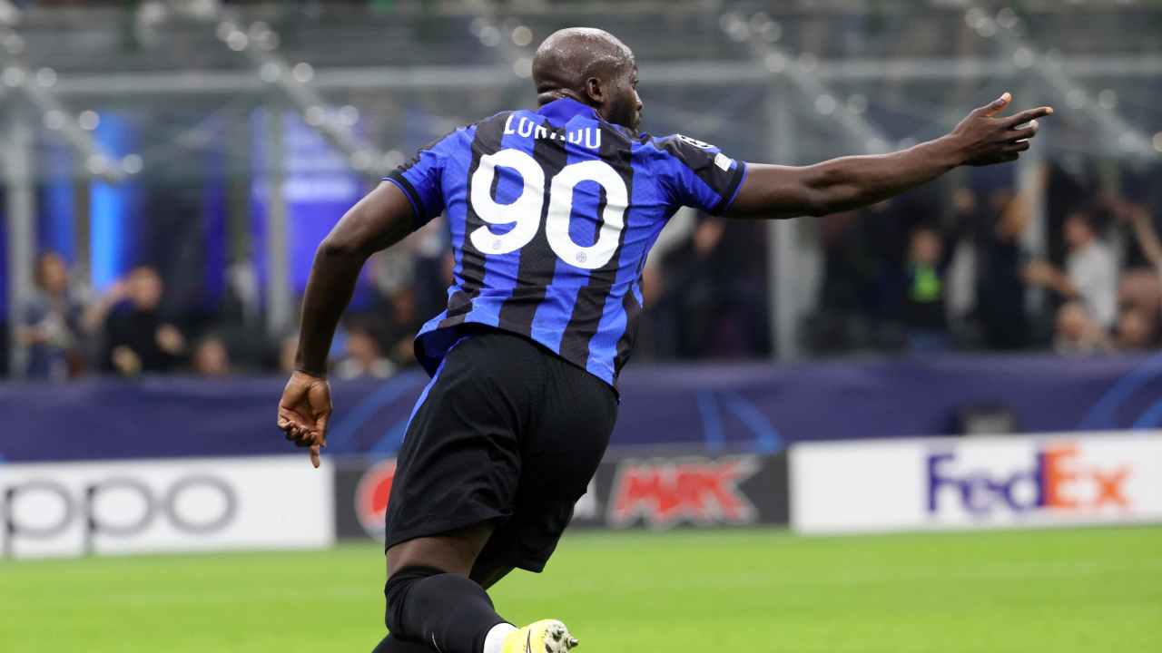 Lukaku dell'Internazionale