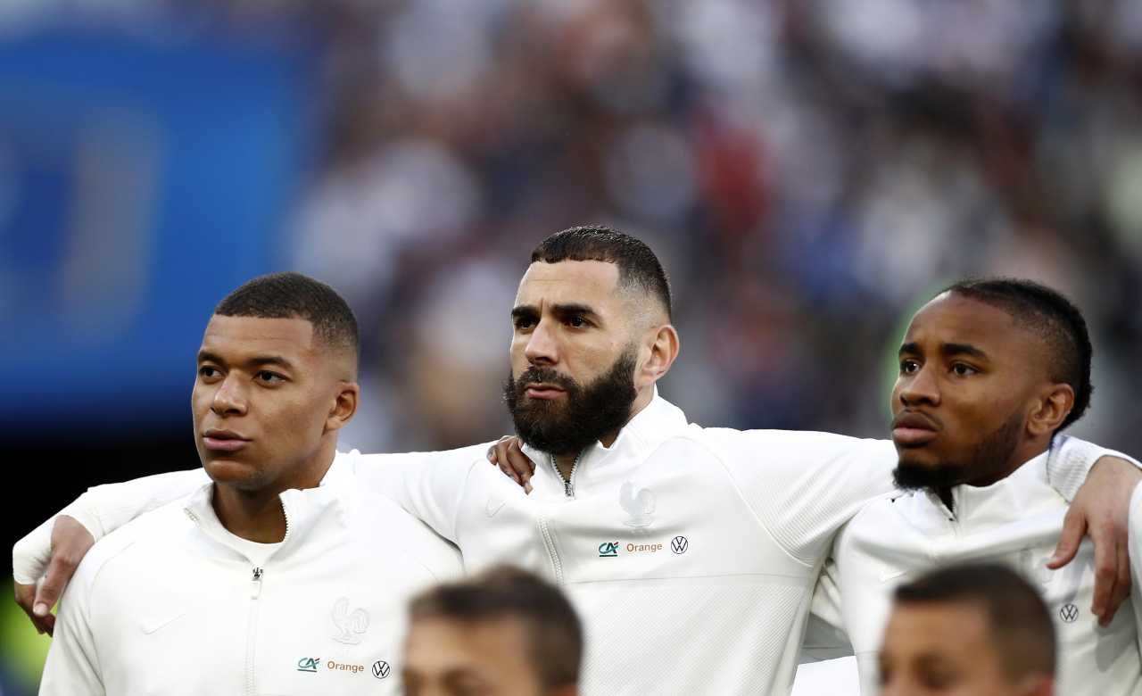 Mbappe Benzema Nkunku