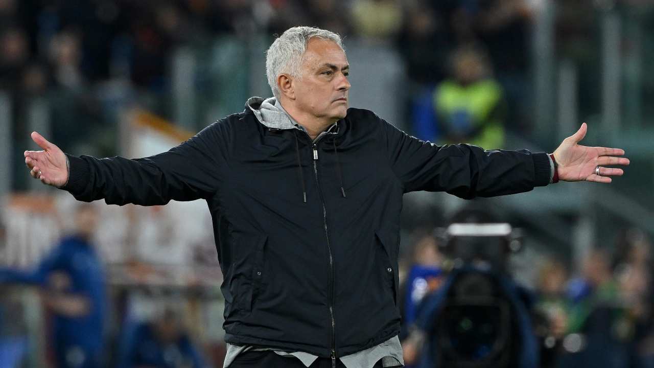 Mourinho all'Olimpico