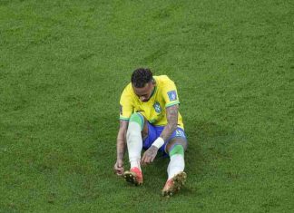 Neymar infortunato