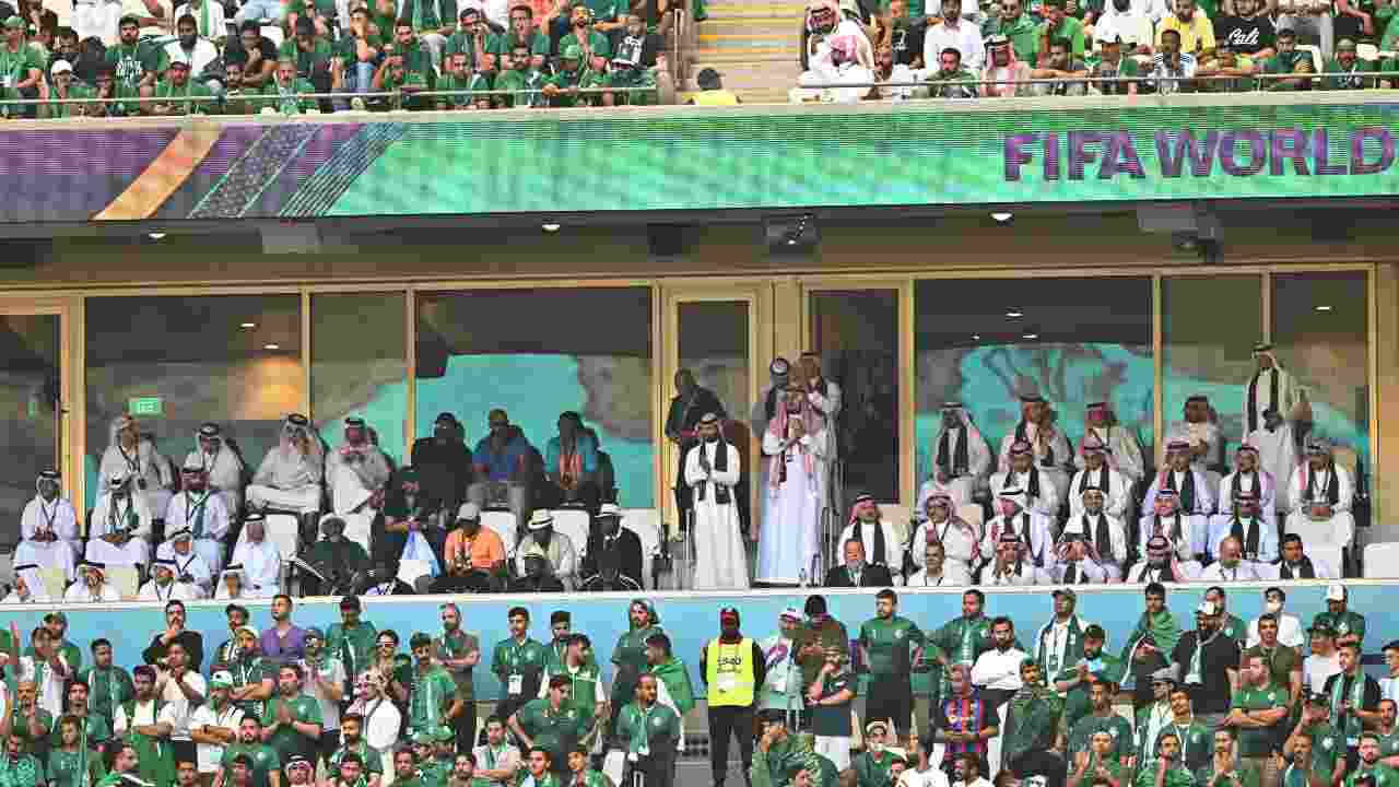 Tifoseria saudita in Qatar