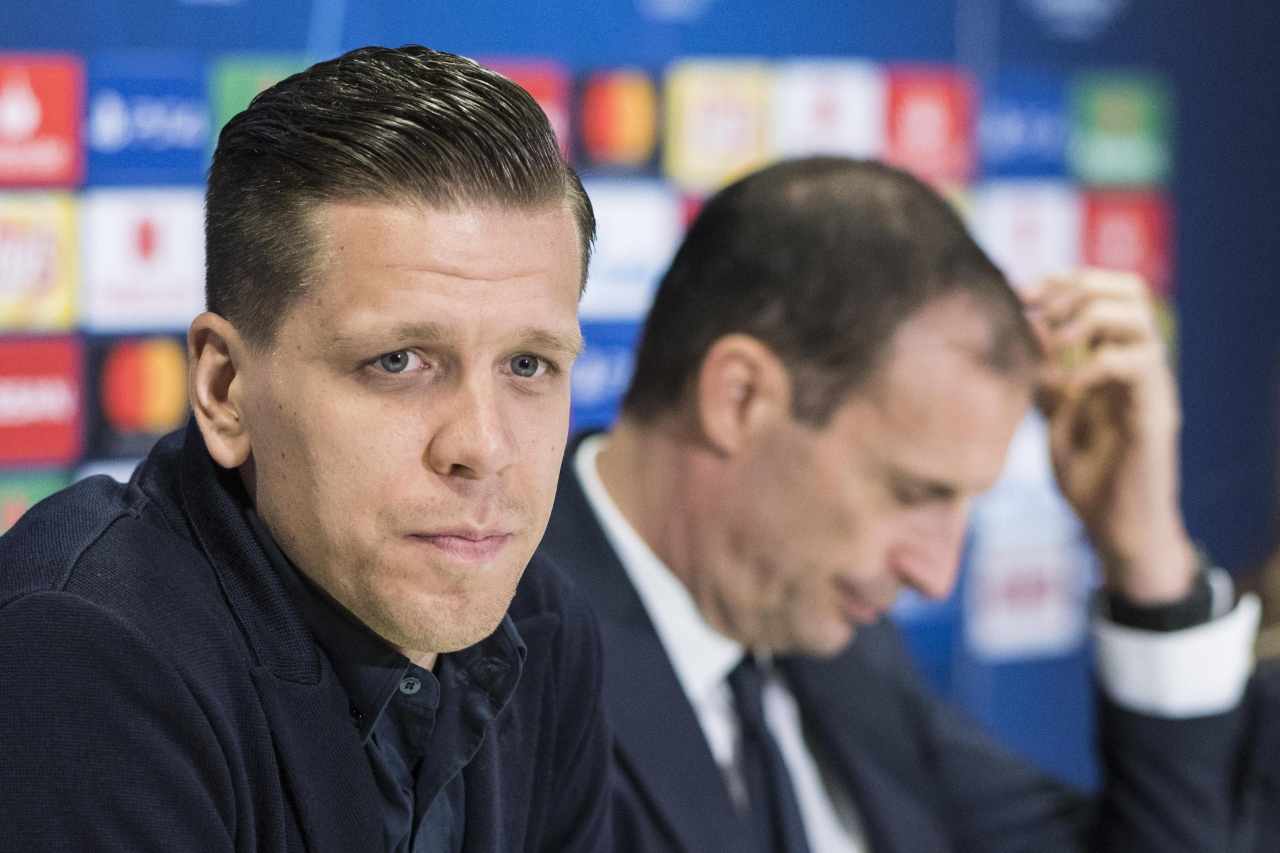 Szczesny e Allegri