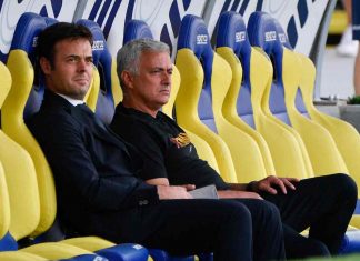 Tiago Pinto con Mourinho