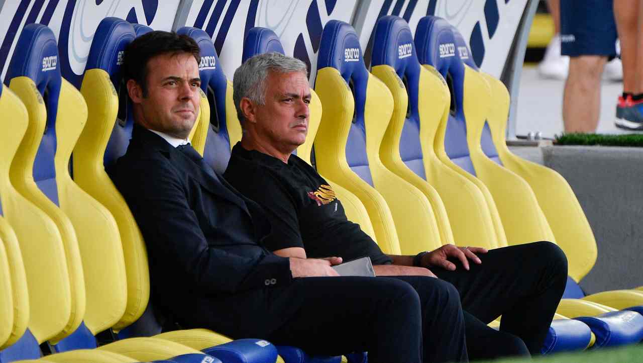 Tiago Pinto con Mourinho