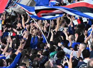 Tifo della Samp