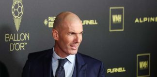 Zidane e la probabile panchina