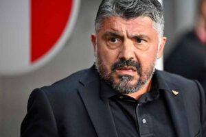 Gattuso in primo piano