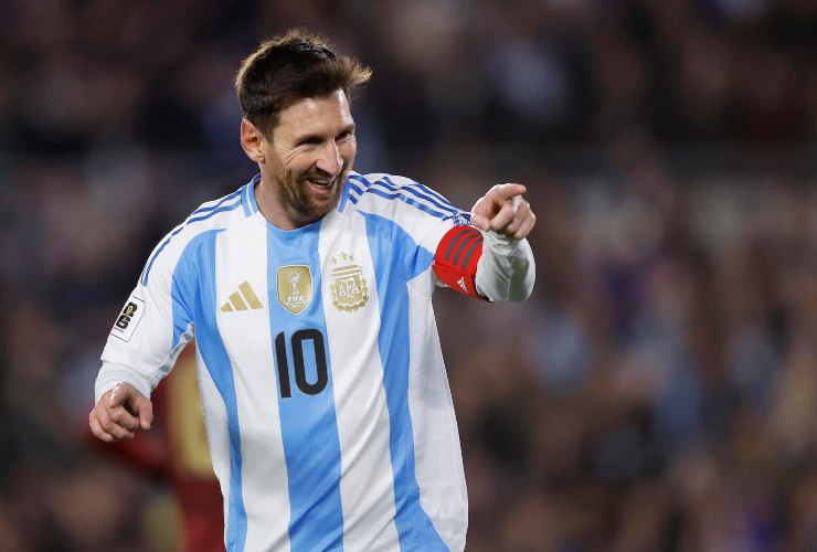 Lionel Messi autore di una doppietta