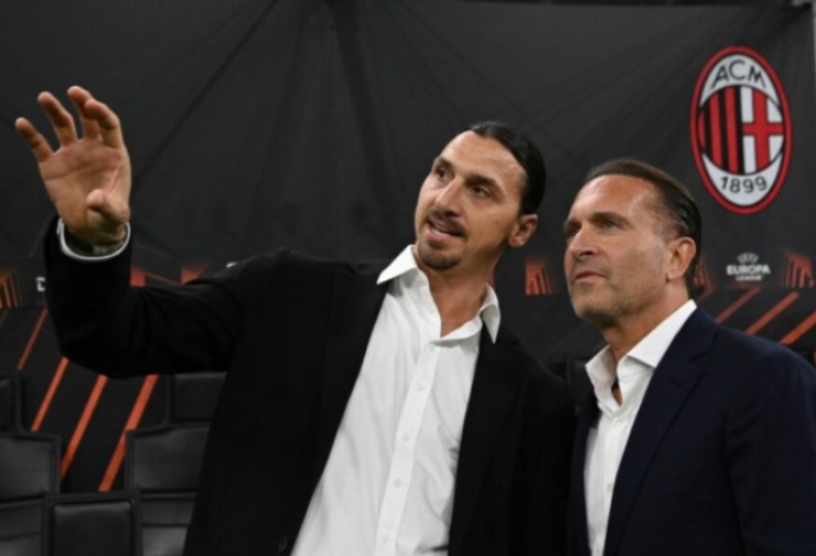 Ibrahimovic e Gerry Cardinale